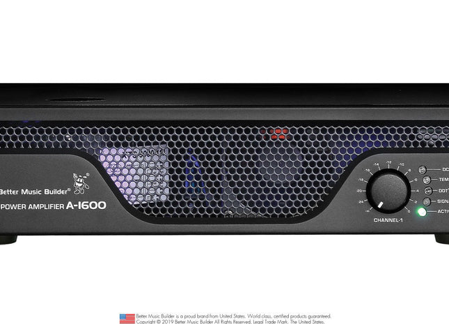 Bộ khuếch đại công suất 2 kênh A-1600 1200 Watt