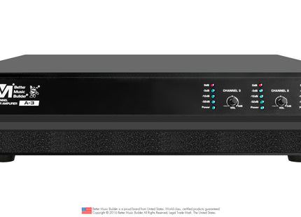 Bộ khuếch đại công suất 3 kênh A-3 1200 Watt