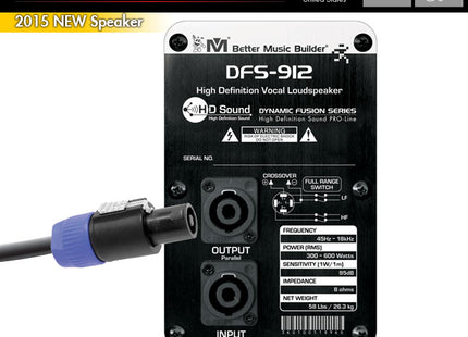 Loa Karaoke Cao Cấp DFS-912 600W (Cặp)