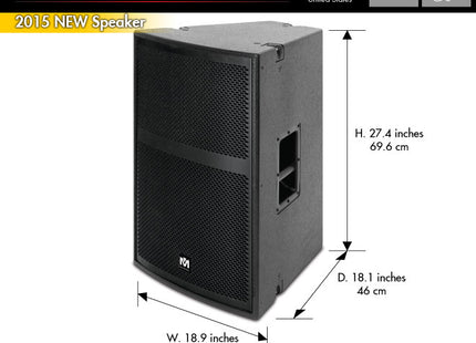 DFS-915 High-End Karaoke Speaker 1000W (Pair)