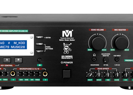 BỘ KHUẾCH ĐẠI MIXING TÍCH HỢP CPU DX-288 G3 900W 