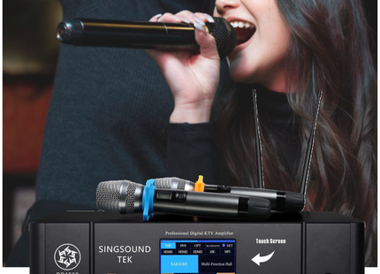 Hệ thống Karaoke hoàn chỉnh Bluetooth Iphone Ipad Youtube Hệ thống chuyên nghiệp 4000W Khuyến mại đặc biệt