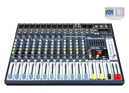 EX-16 16 KÊNH ĐA HIỆU ỨNG MIXER
