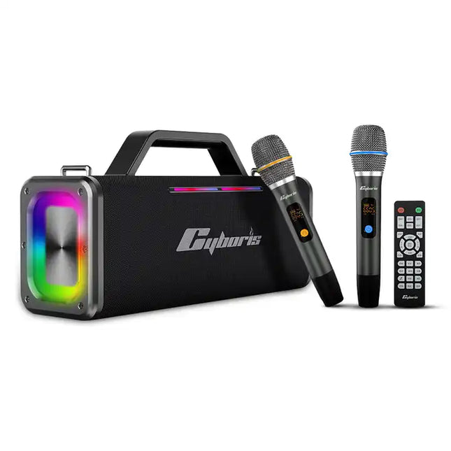 Cyboris X12 200W Karaoke High Performance Portable Bluetooth Speaker