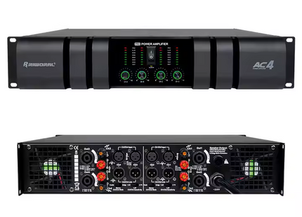 AC4 4 Channels Stage Master Power Amplifier 800W*4
