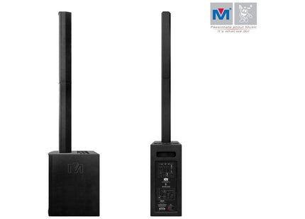 M-8 LINE ARRAY 3-WAY ACTIVE/POWERED SPEAKER (ONE SET: 2 X COLUMN SPEAKER + 1 X SUBWOOFER)