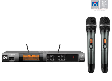 HỆ THỐNG MICRO KHÔNG DÂY UHF KÊNH KÉP VM 82U G5