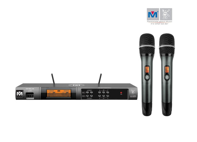 VM 82U G5 DUAL CHANNEL UHF WIRELESS MICROPHONE SYSTEM