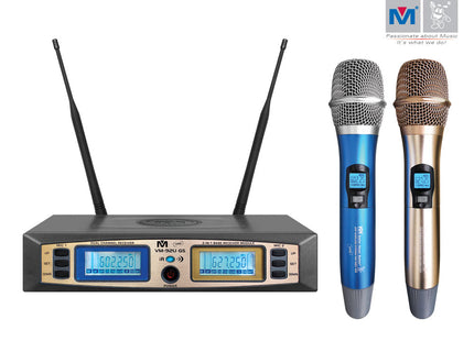 VM-92U G5 DUAL CHANNEL UHF WIRELESS MICROPHONE SYSTEM